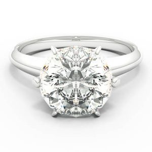 1.50 Carat Round Brilliant Cut Diamond Ring – 18K White Gold